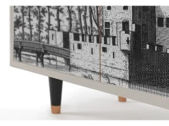 Aparador - 94x96x48 cm - BS3 - Castle with Bridge, Arena