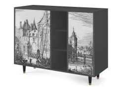 Aparador - 125x98x48 cm - BS2 - Castle by Breugel, Antracita