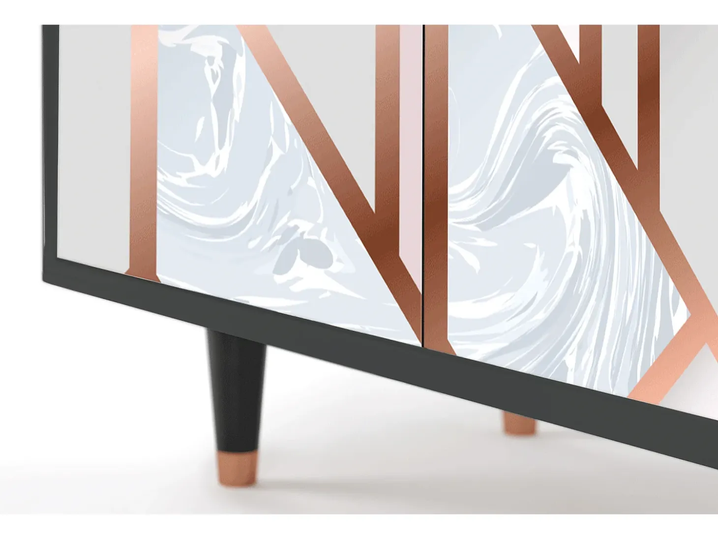 Aparador - 94x96x48 cm - BS3 - Champagne Story, Antracita