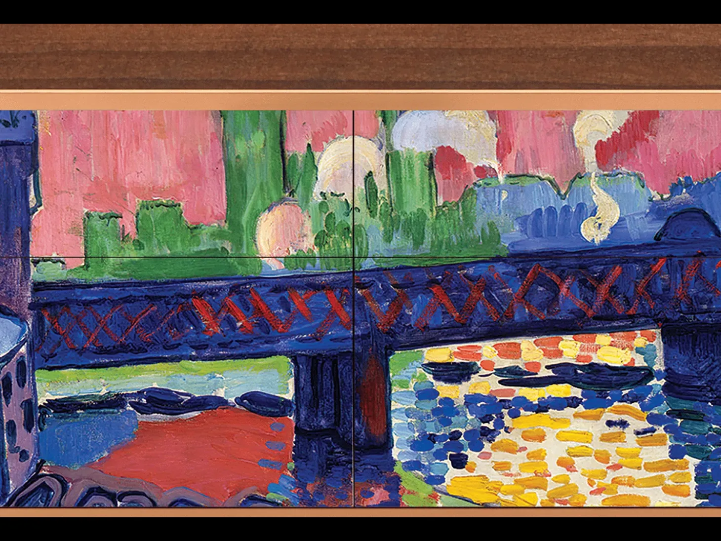 Aparador - 115x85x48 cm - BS4 - Charing Cross Bridge, Nogal