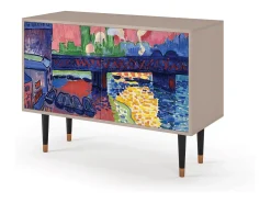 Aparador - 115x85x48 cm - BS4 - Charing Cross Bridge, Latte