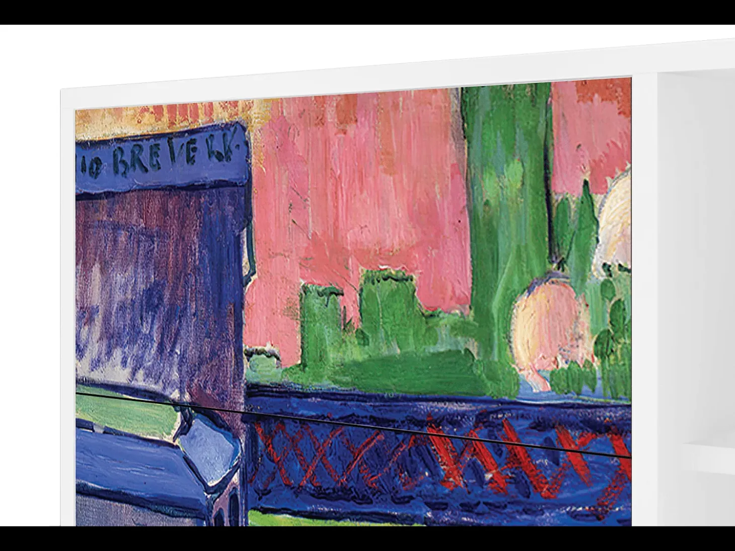 Aparador - 125x98x48 cm - BS2 - Charing Cross Bridge, Blanco