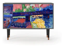 Aparador - 115x85x48 cm - BS4 - Charing Cross Bridge, Antracita