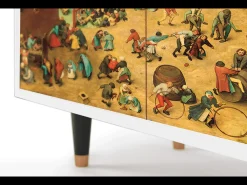 Aparador - 94x96x48 cm - BS3 - Children Games, Blanco