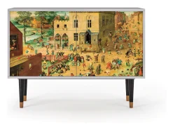 Aparador - 115x85x48 cm - BS4 - Children Games, Gris