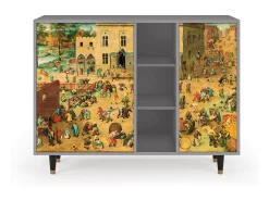 Aparador - 125x98x48 cm - BS2 - Children Games, Gris