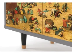 Aparador - 94x96x48 cm - BS3 - Children Games, Gris