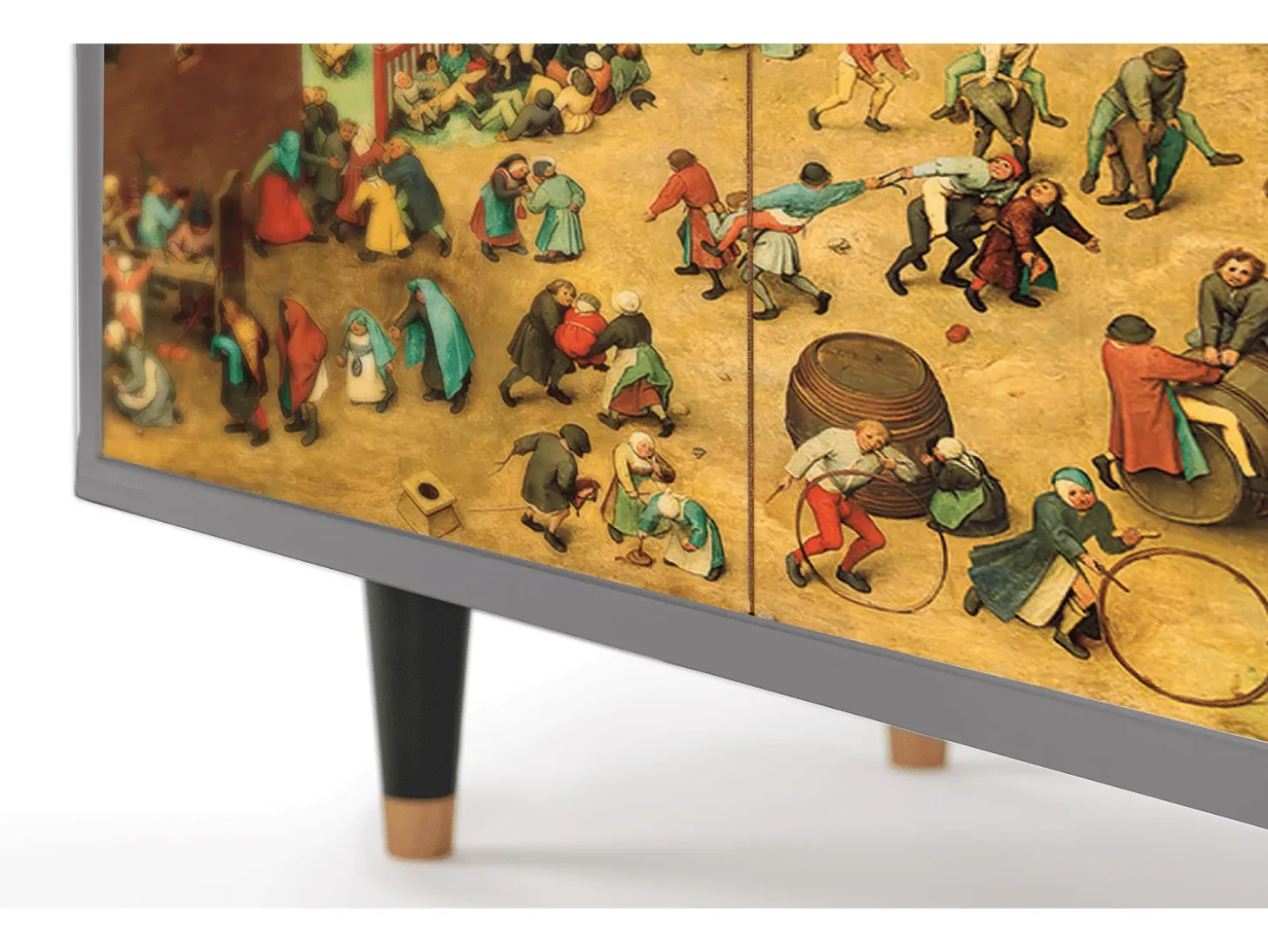 Aparador - 94x96x48 cm - BS3 - Children Games, Gris