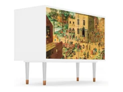 Aparador - 115x85x48 cm - BS4 - Children Games, Blanco