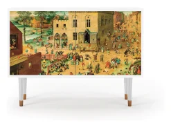 Aparador - 115x85x48 cm - BS4 - Children Games, Blanco