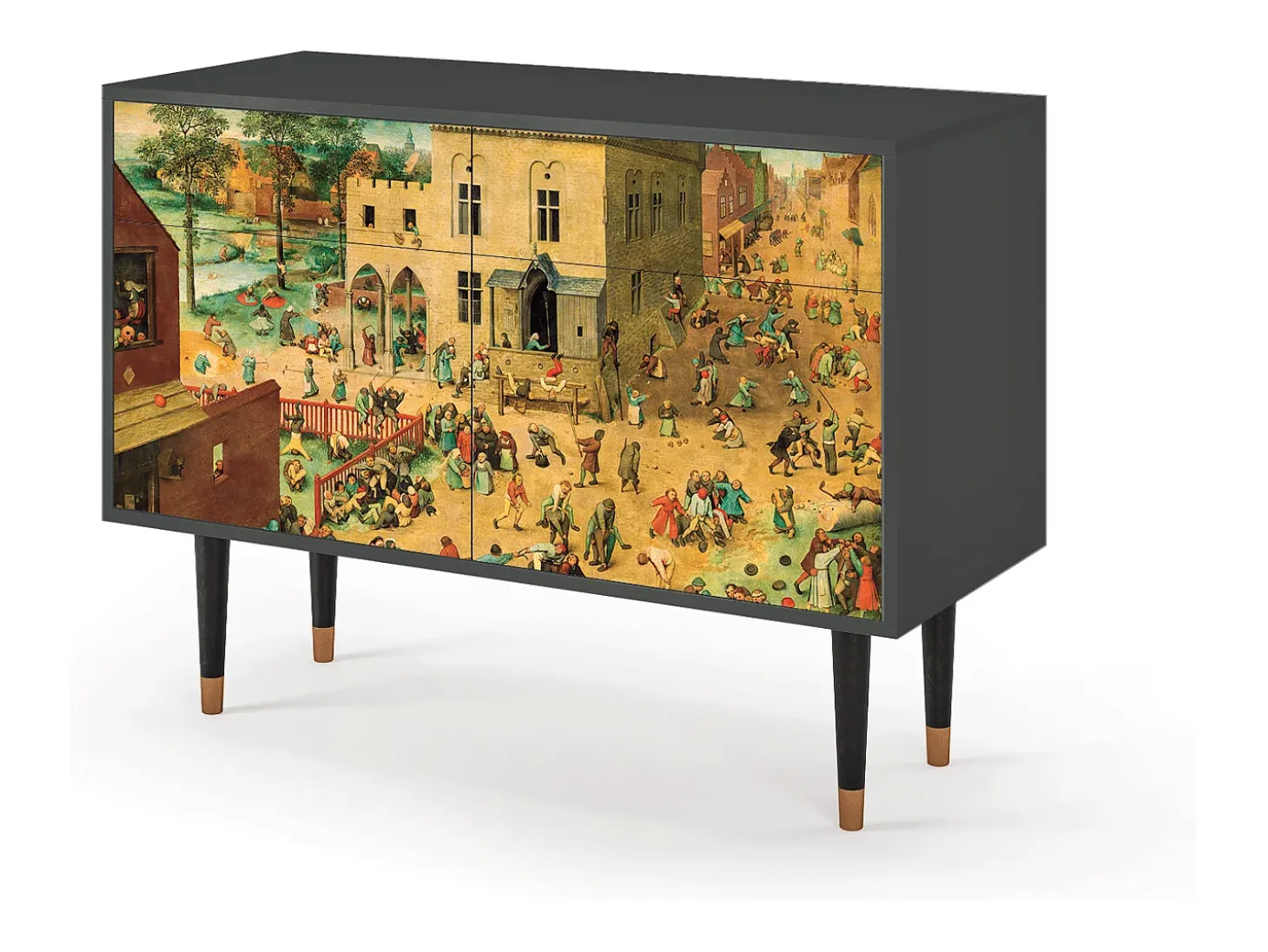 Aparador - 115x85x48 cm - BS4 - Children Games, Antracita