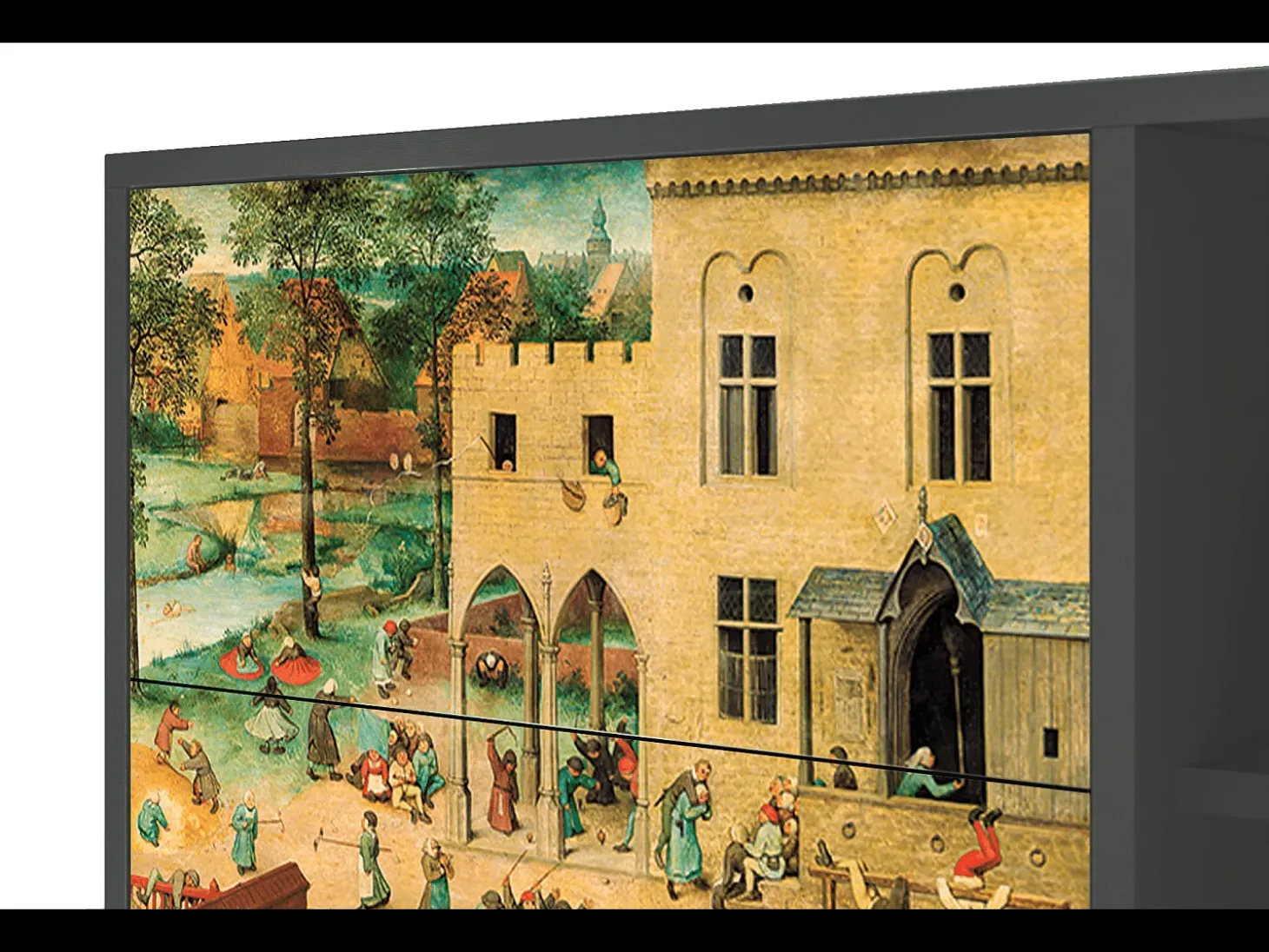 Aparador - 125x98x48 cm - BS2 - Children Games, Antracita