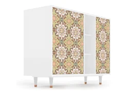 Aparador - 125x98x48 cm - BS2 - Chinese Tea, Blanco