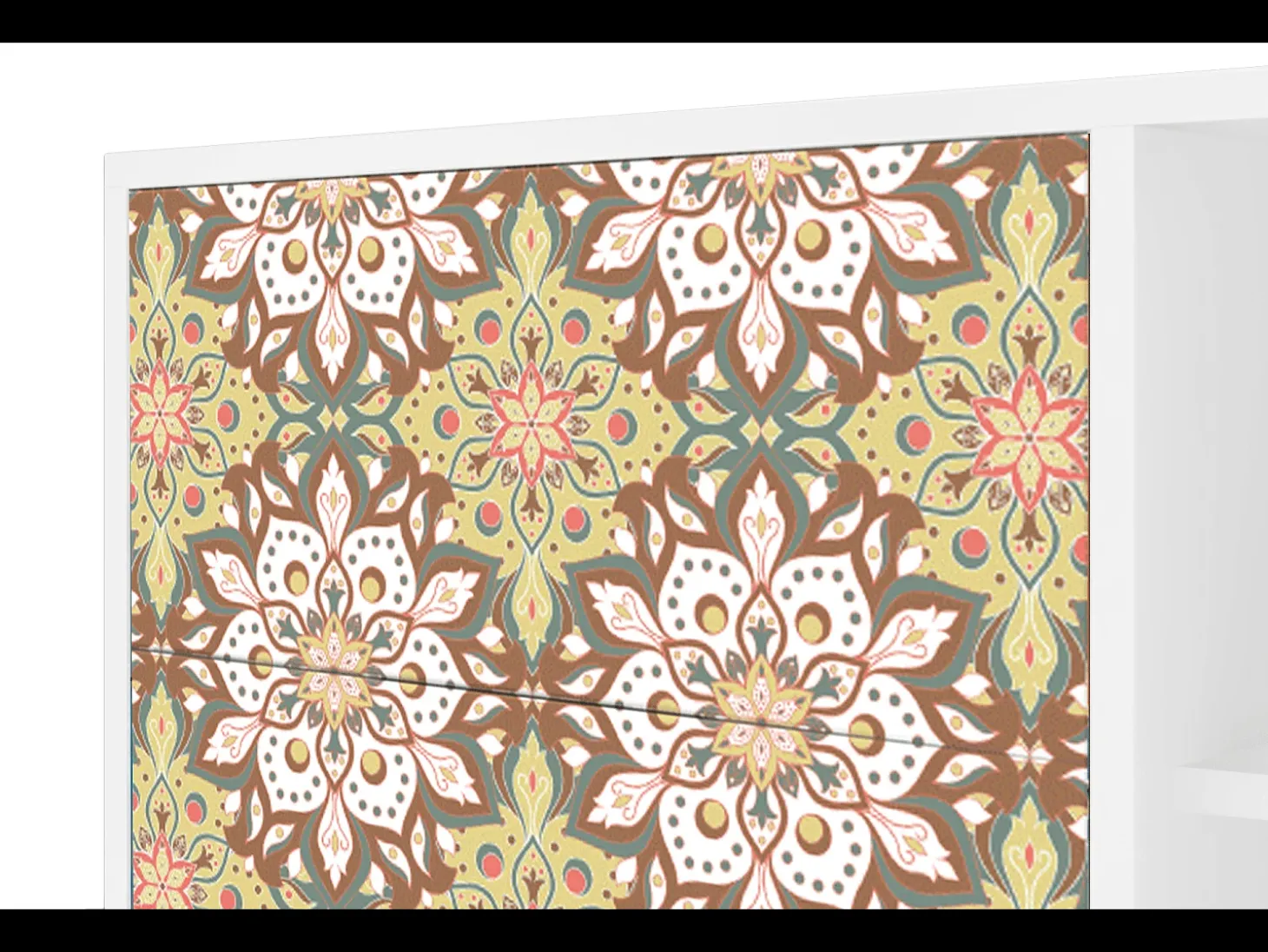 Aparador - 125x98x48 cm - BS2 - Chinese Tea, Blanco