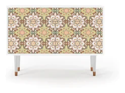 Aparador - 115x85x48 cm - BS4 - Chinese Tea, Blanco