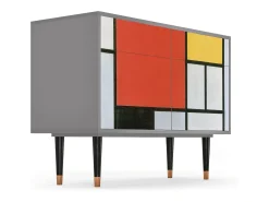 Aparador - 115x85x48 cm - BS4 - Composition, Gris