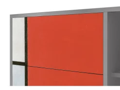 Aparador - 125x98x48 cm - BS2 - Composition, Gris