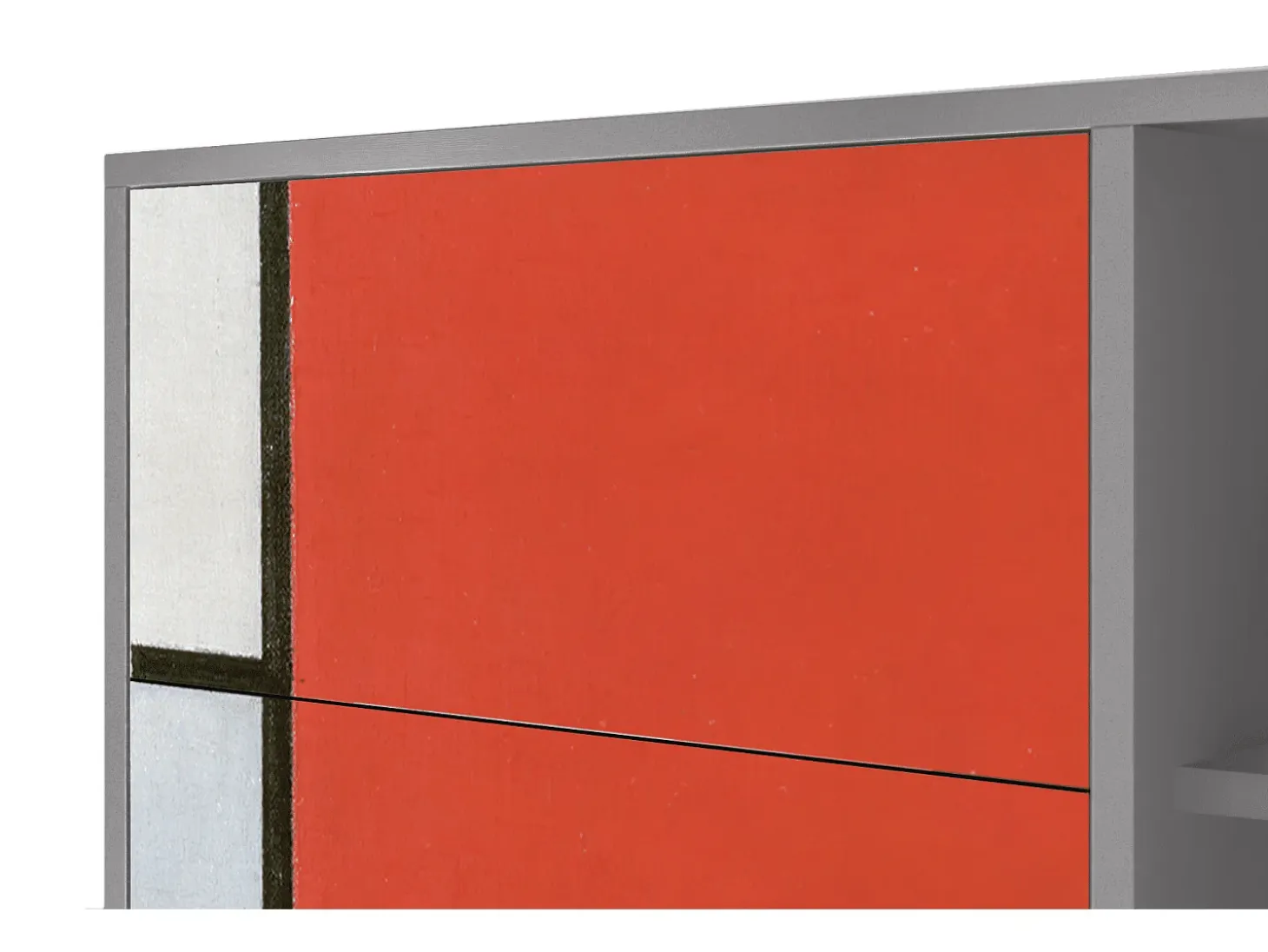 Aparador - 125x98x48 cm - BS2 - Composition, Gris