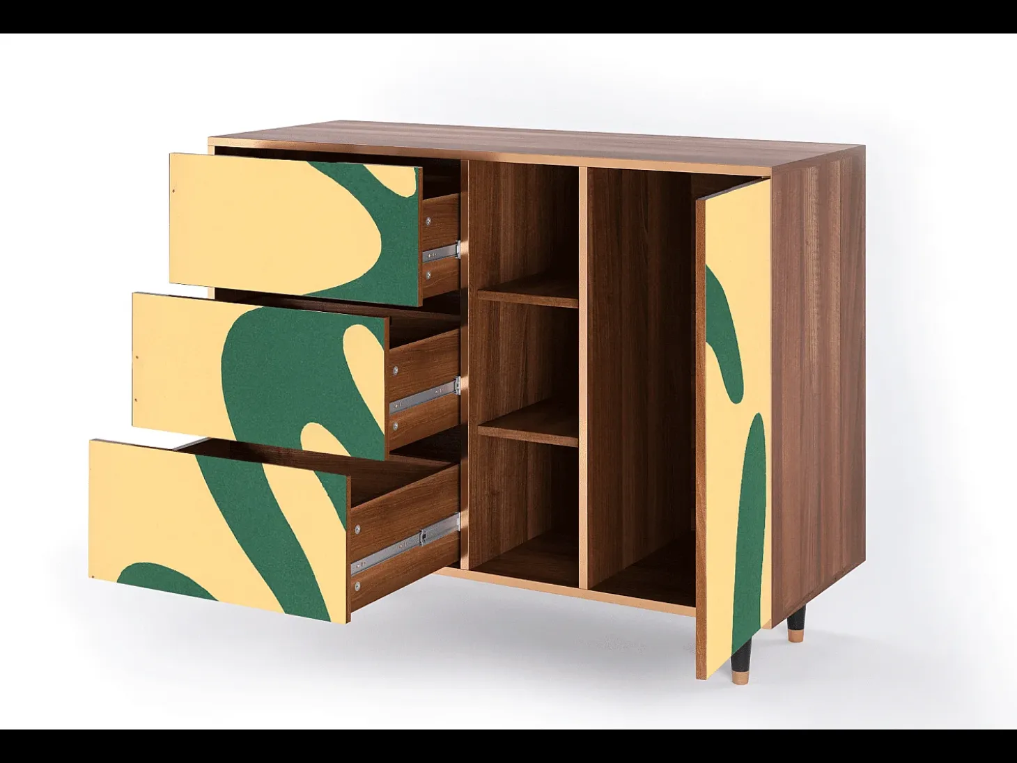 Aparador - 125x98x48 cm - BS2 - Constellations by Arp, Nogal