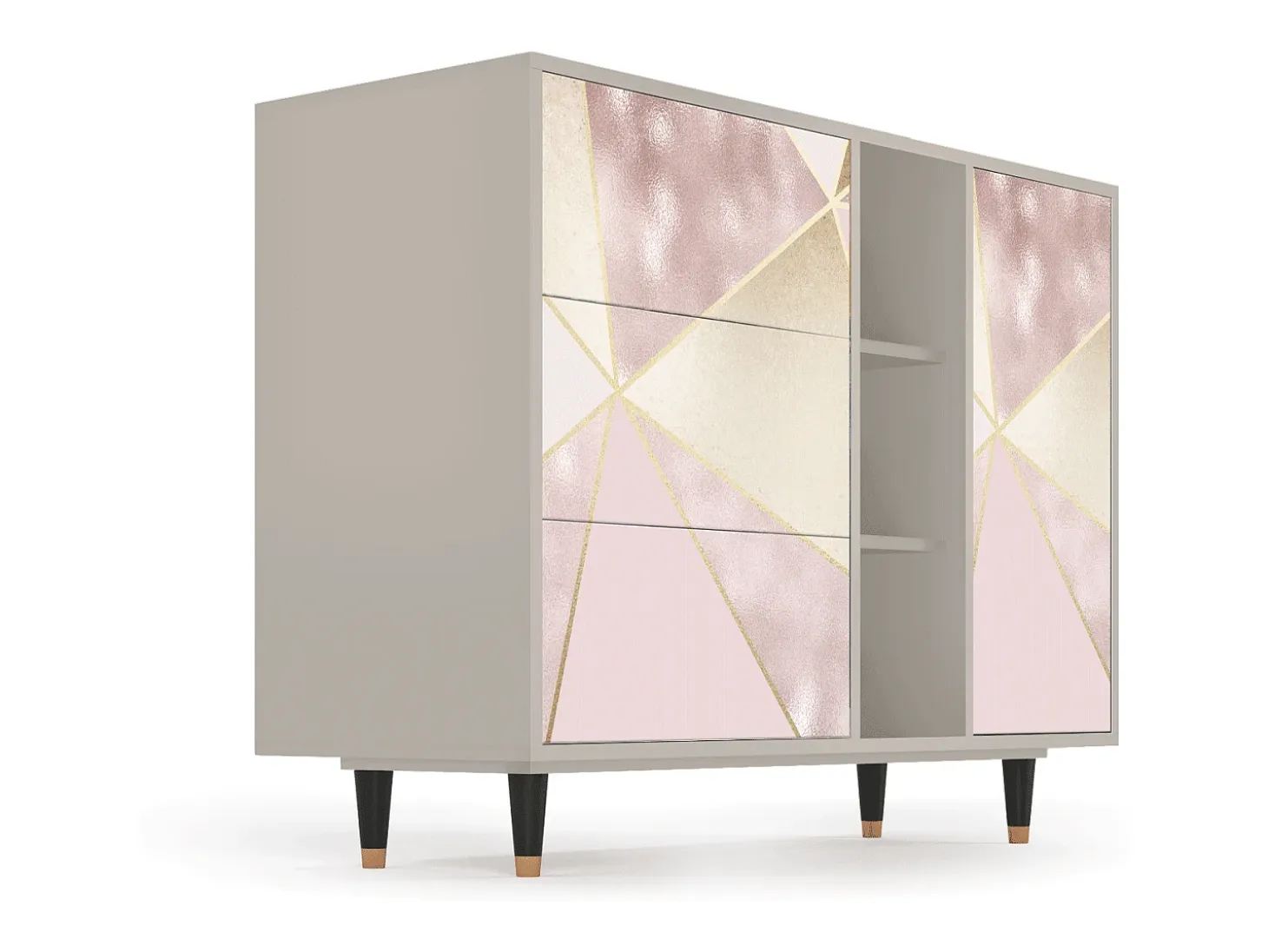 Aparador - 125x98x48 cm - BS2 - Cosmopolitan Diva, Arena