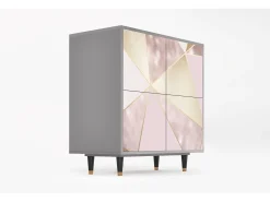Aparador - 94x96x48 cm - BS3 - Cosmopolitan Diva, Gris