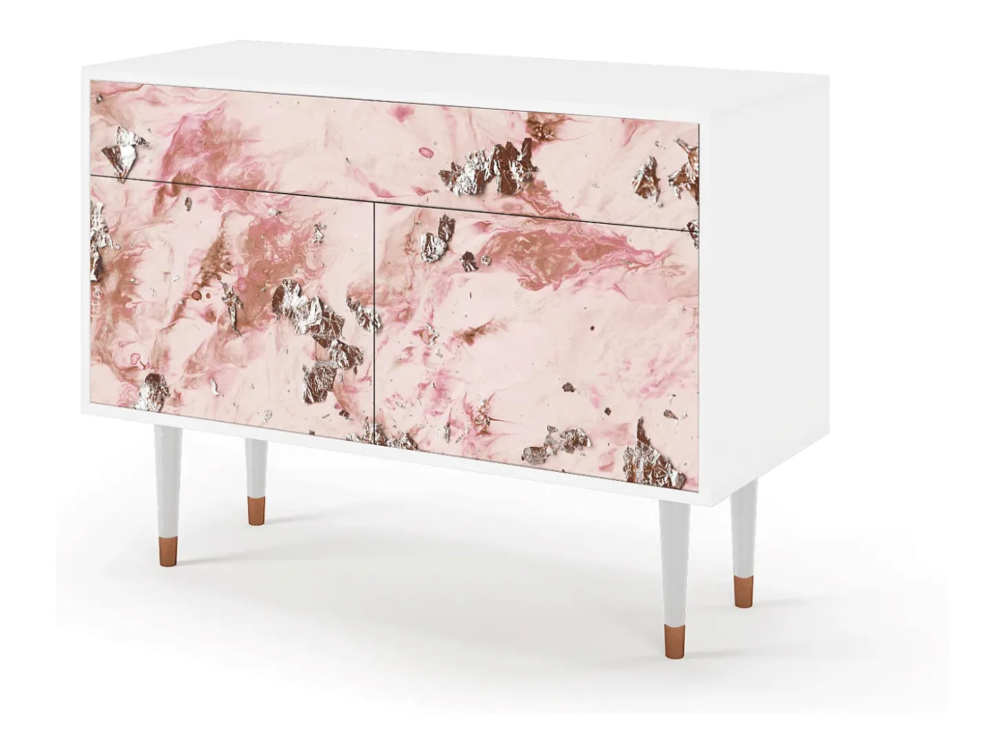 Aparador - 115x85x48 cm - BS4 - Cotton Candy, Blanco