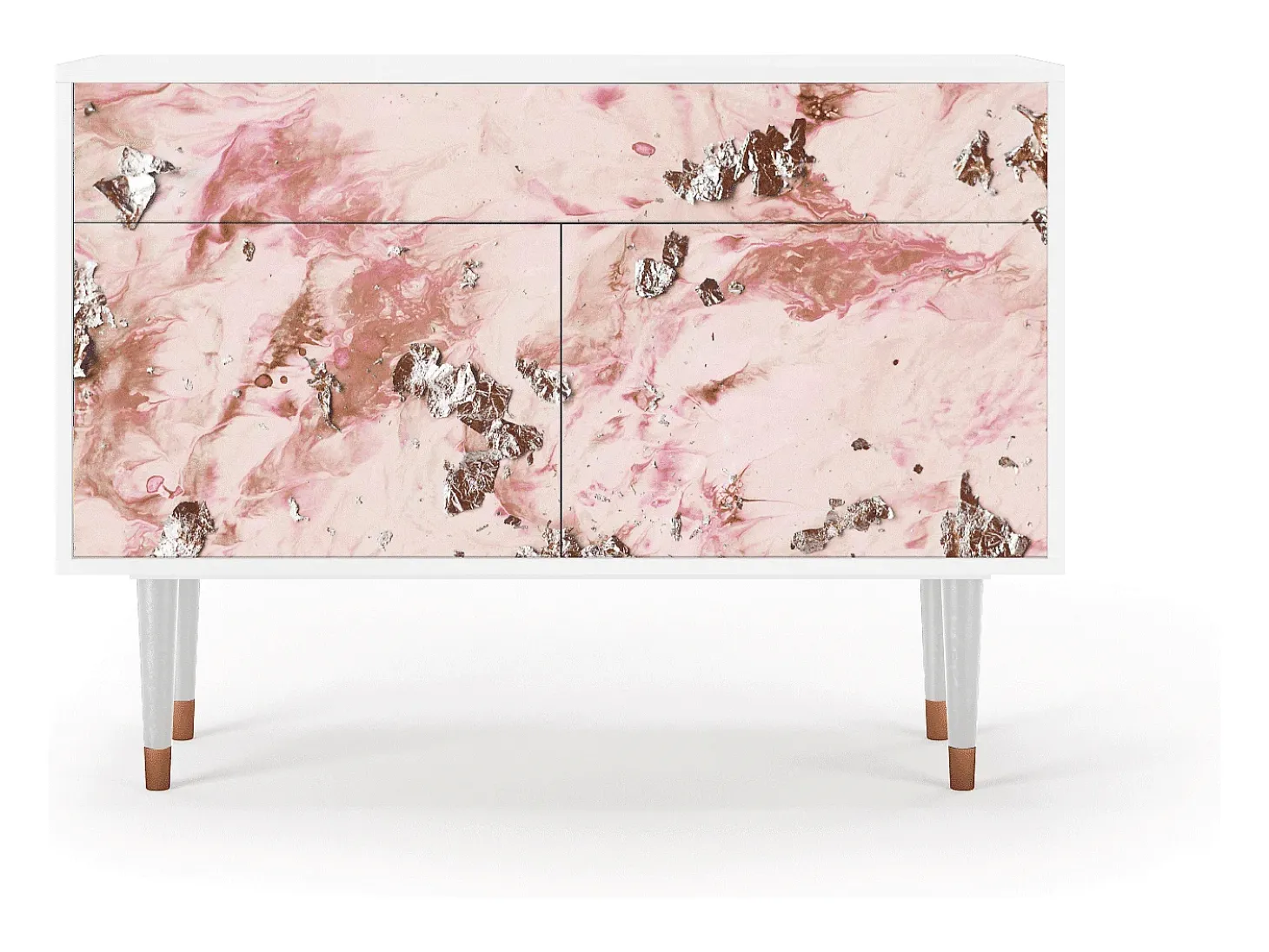 Aparador - 115x85x48 cm - BS4 - Cotton Candy, Blanco