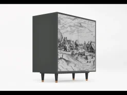Aparador - 94x96x48 cm - BS3 - Country Village, Antracita