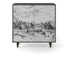 Aparador - 94x96x48 cm - BS3 - Country Village, Antracita