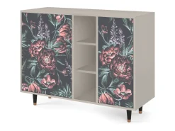 Aparador - 125x98x48 cm - BS2 - Dark Peonies, Arena