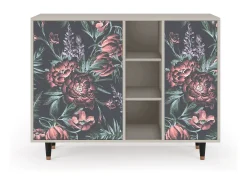 Aparador - 125x98x48 cm - BS2 - Dark Peonies, Arena