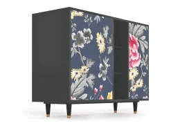 Aparador - 125x98x48 cm - BS2 - Dark Flower Bed, Antracita