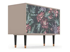 Aparador - 115x85x48 cm - BS4 - Dark Peonies, Latte