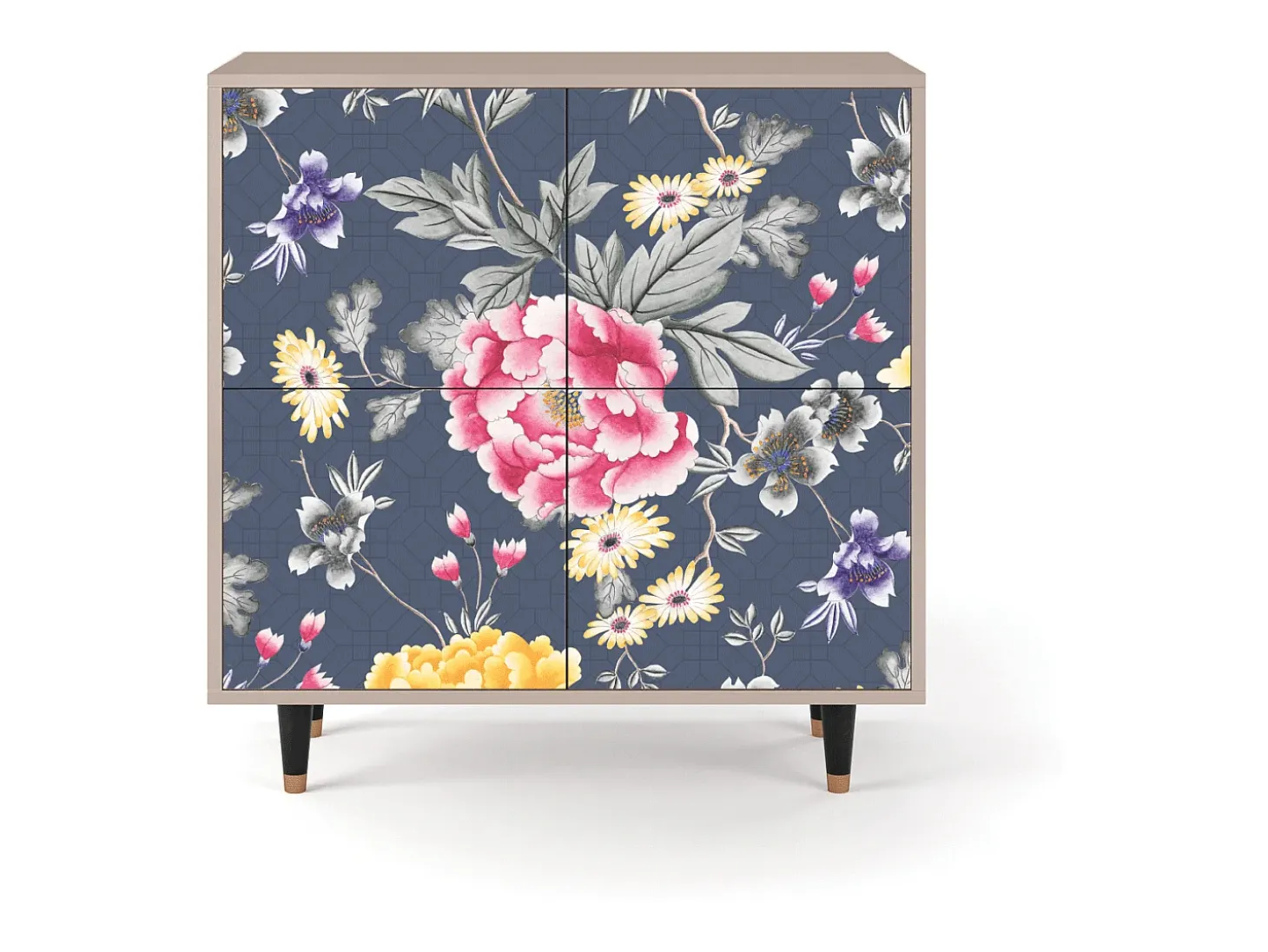 Aparador - 94x96x48 cm - BS3 - Dark Flower Bed, Latte