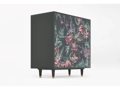 Aparador - 94x96x48 cm - BS3 - Dark Peonies, Antracita