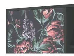 Aparador - 125x98x48 cm - BS2 - Dark Peonies, Antracita