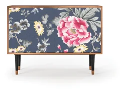 Aparador - 115x85x48 cm - BS4 - Dark Flower Bed, Nogal
