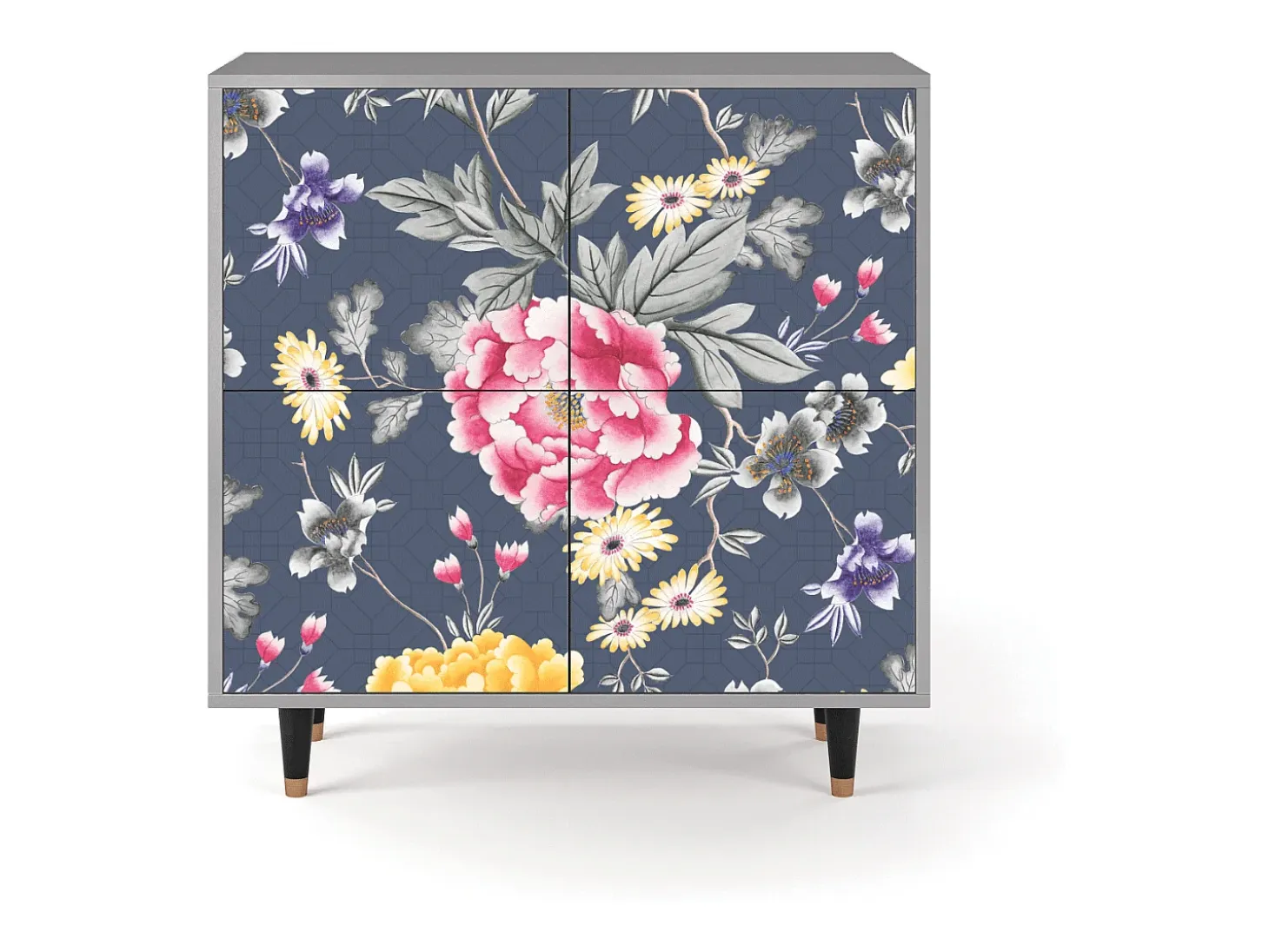 Aparador - 94x96x48 cm - BS3 - Dark Flower Bed, Gris