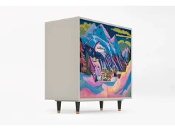Aparador - 94x96x48 cm - BS3 - Davos Winter, Arena