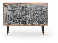 Aparador - 115x85x48 cm - BS4 - Departure, Nogal