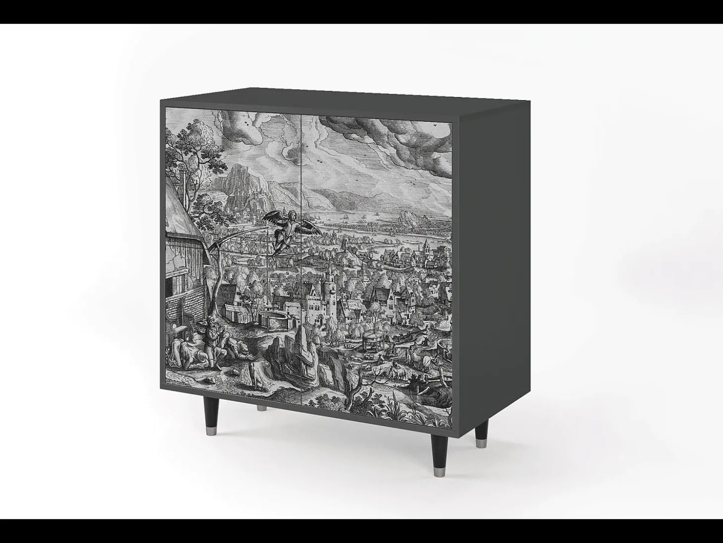 Aparador - 94x96x48 cm - BS3 - Departure, Antracita