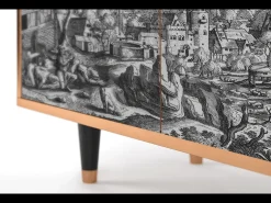 Aparador - 94x96x48 cm - BS3 - Departure, Nogal