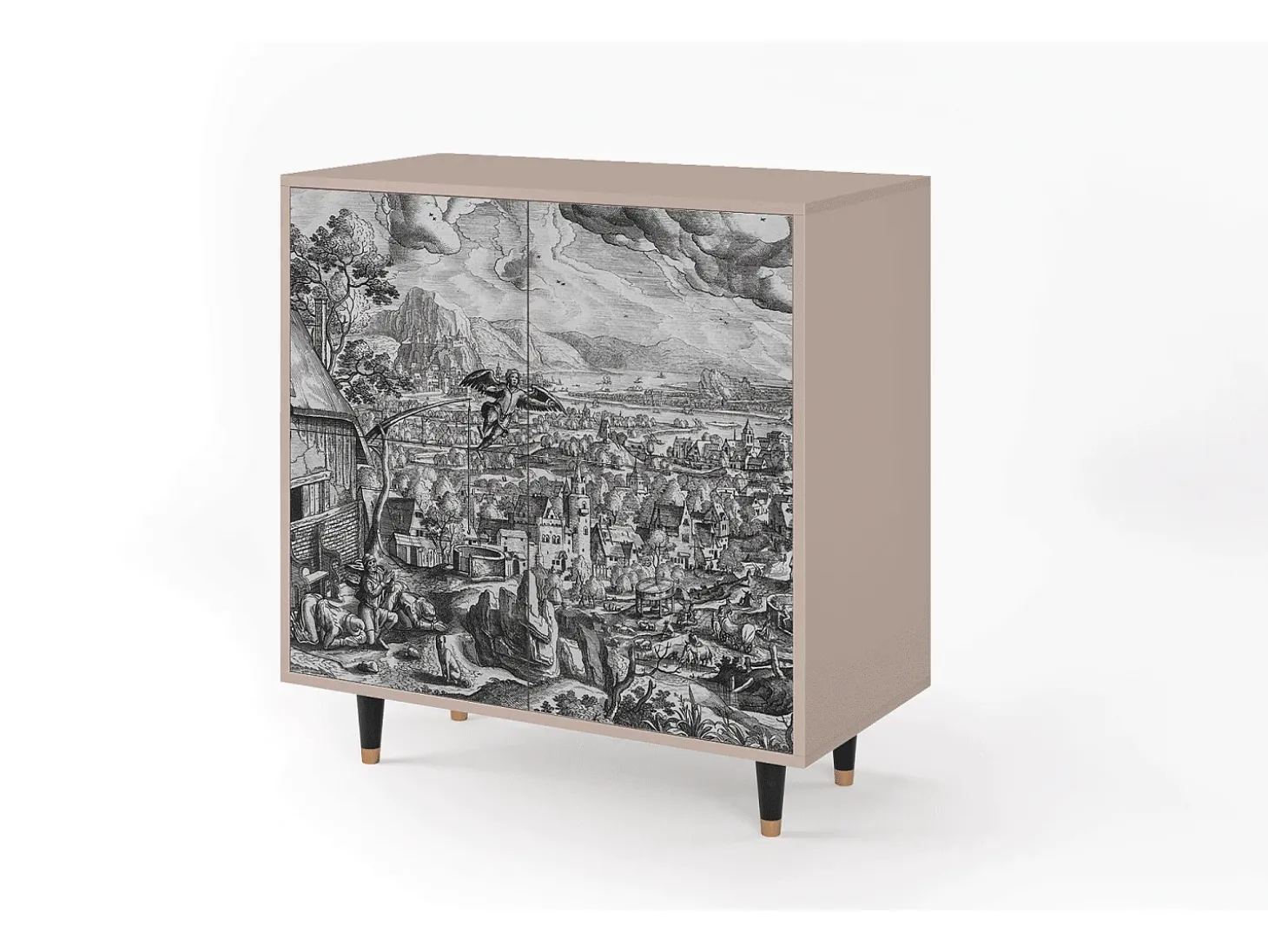 Aparador - 94x96x48 cm - BS3 - Departure, Latte