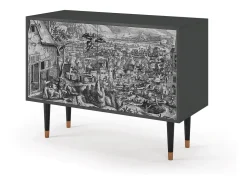 Aparador - 115x85x48 cm - BS4 - Departure, Antracita