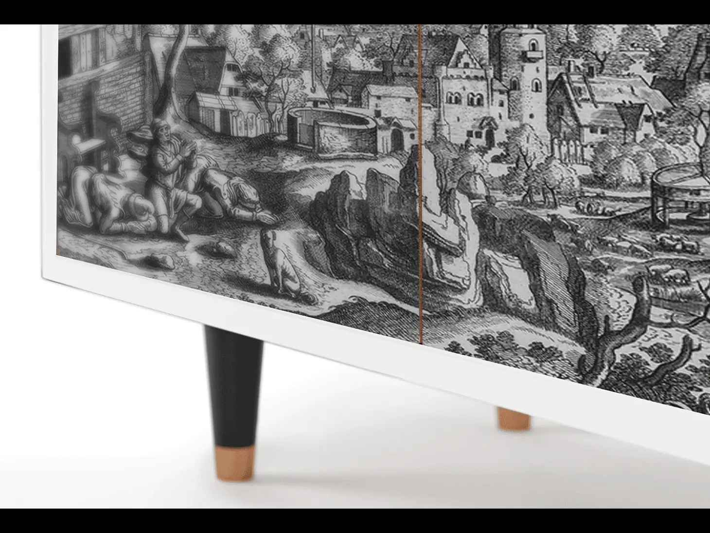 Aparador - 94x96x48 cm - BS3 - Departure, Blanco