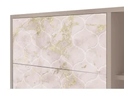 Aparador - 125x98x48 cm - BS2 - Dirty Roses, Latte