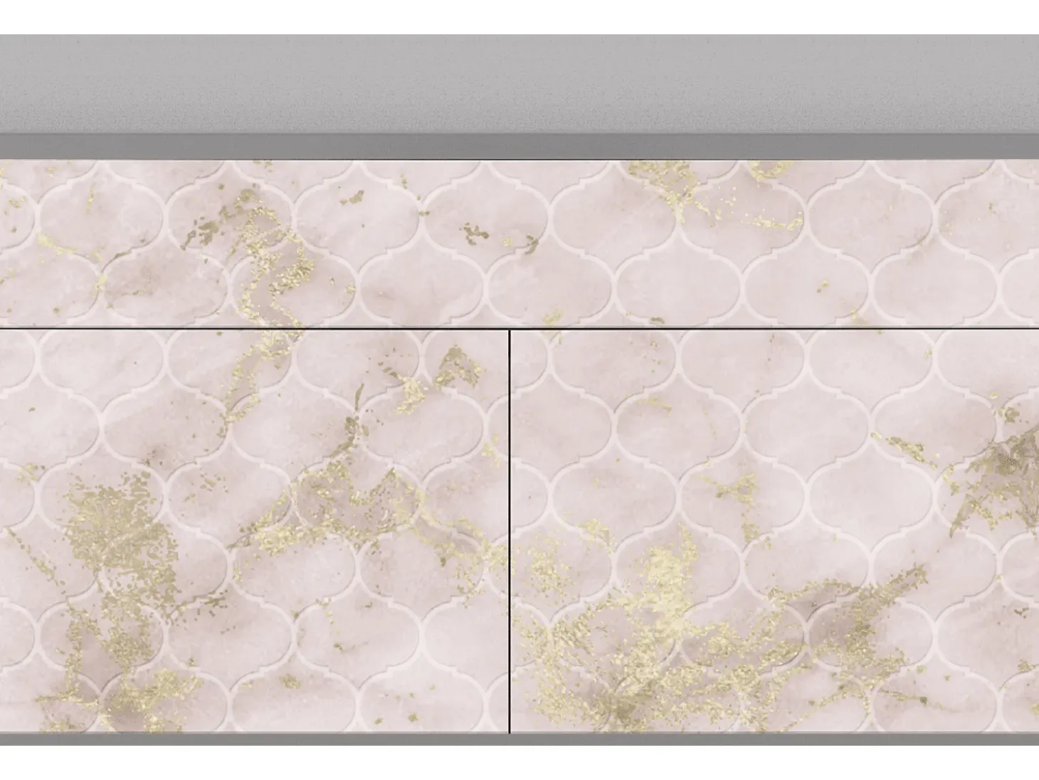 Aparador - 115x85x48 cm - BS4 - Dirty Roses, Gris