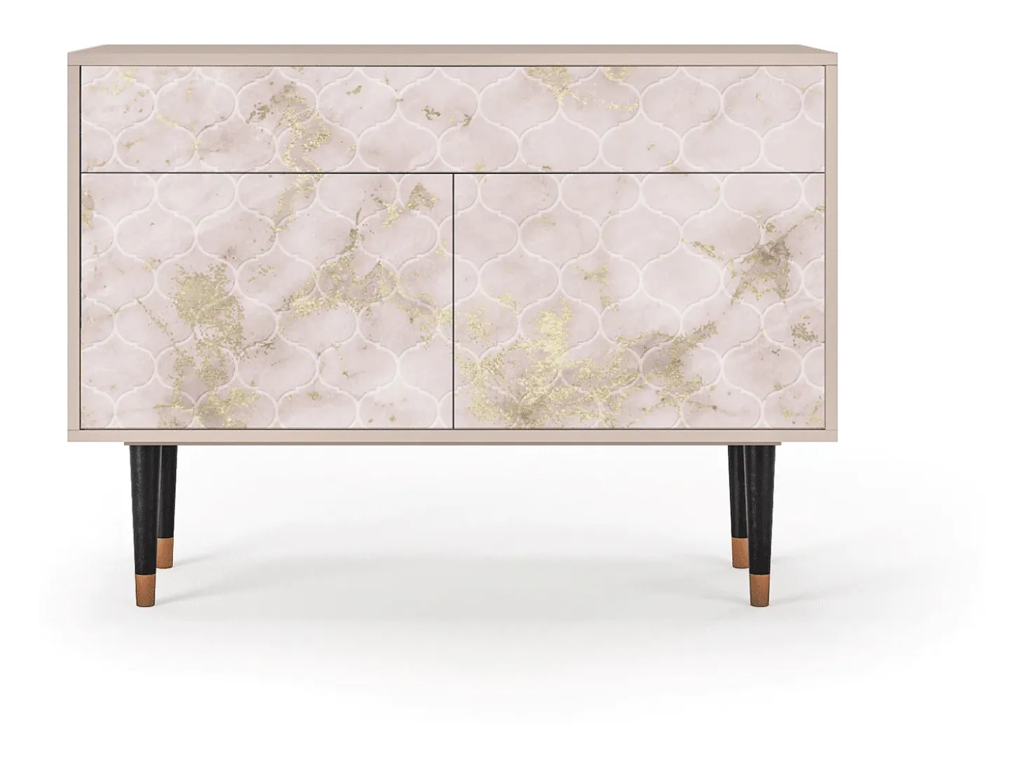 Aparador - 115x85x48 cm - BS4 - Dirty Roses, Latte