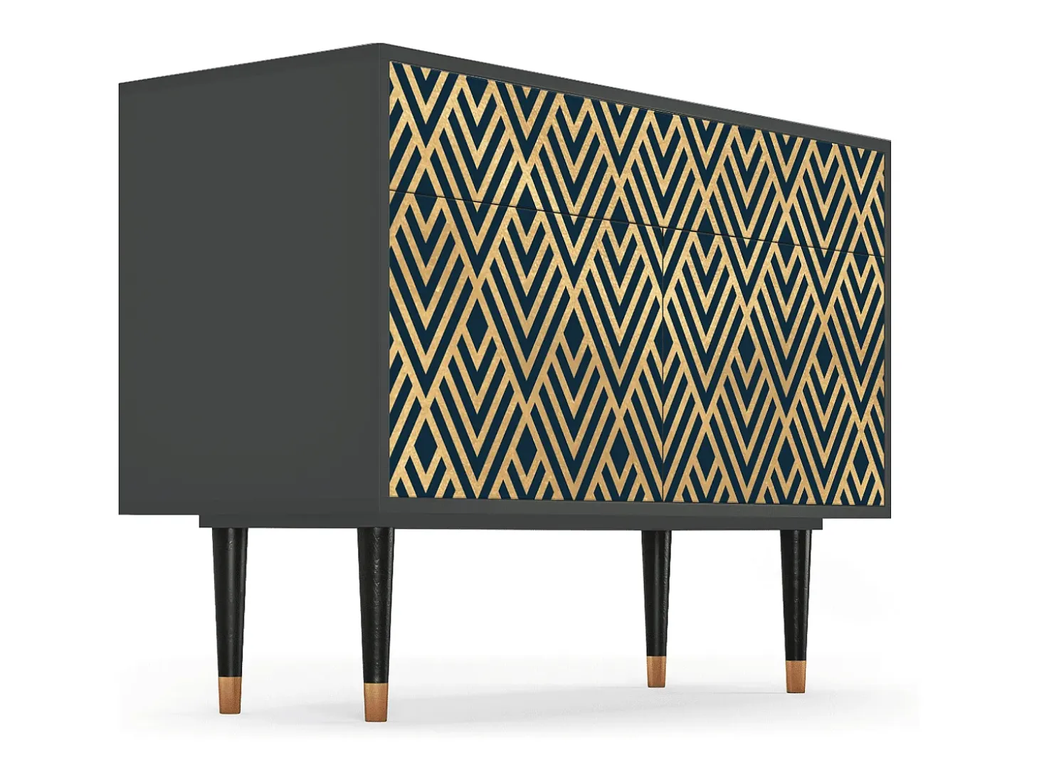Aparador - 115x85x48 cm - BS4 - Egypt Triangles, Antracita
