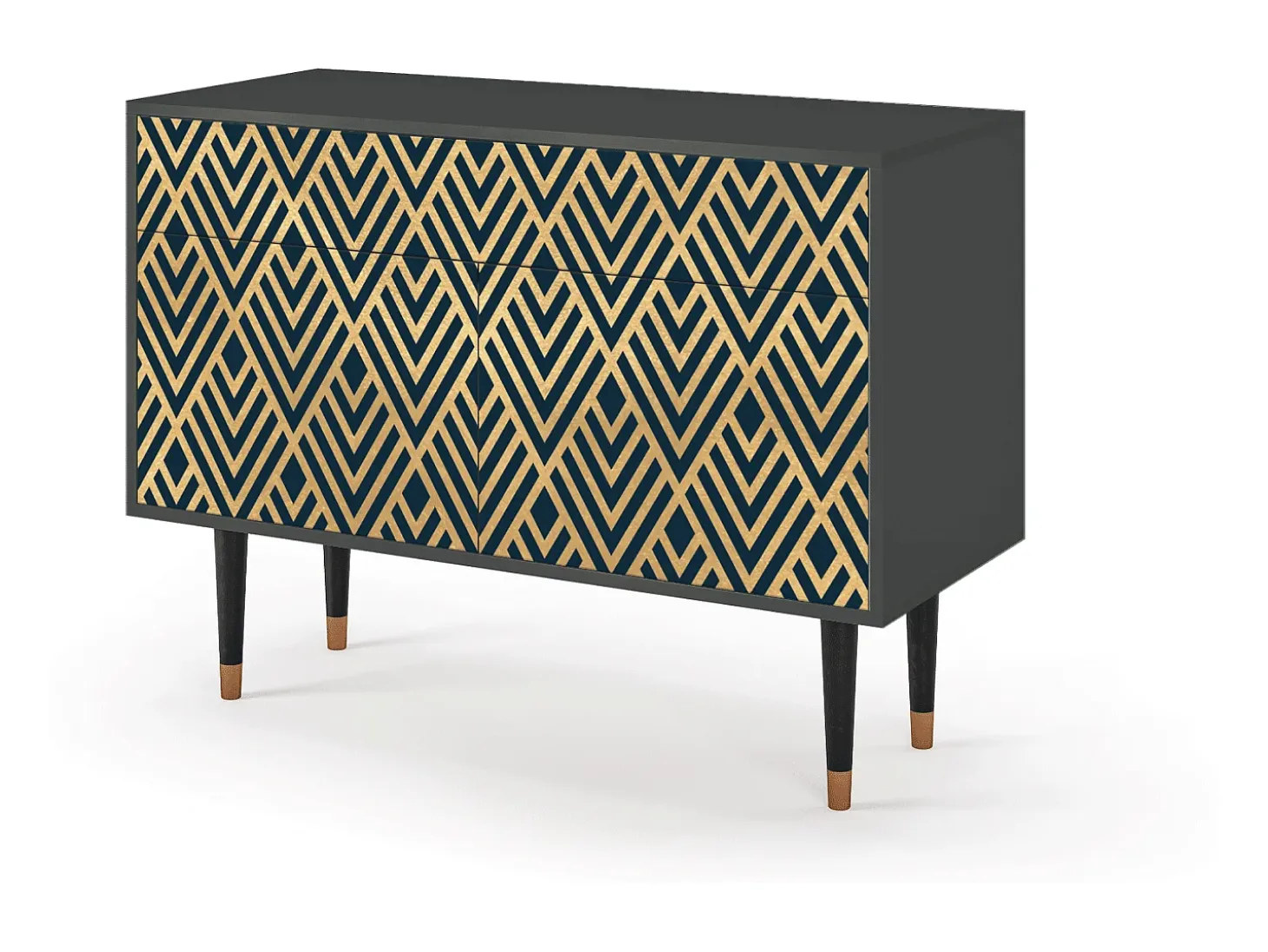 Aparador - 115x85x48 cm - BS4 - Egypt Triangles, Antracita